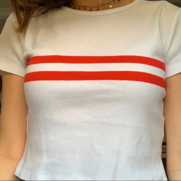 Brandy Melville striped shirt - Picture 2 of 2